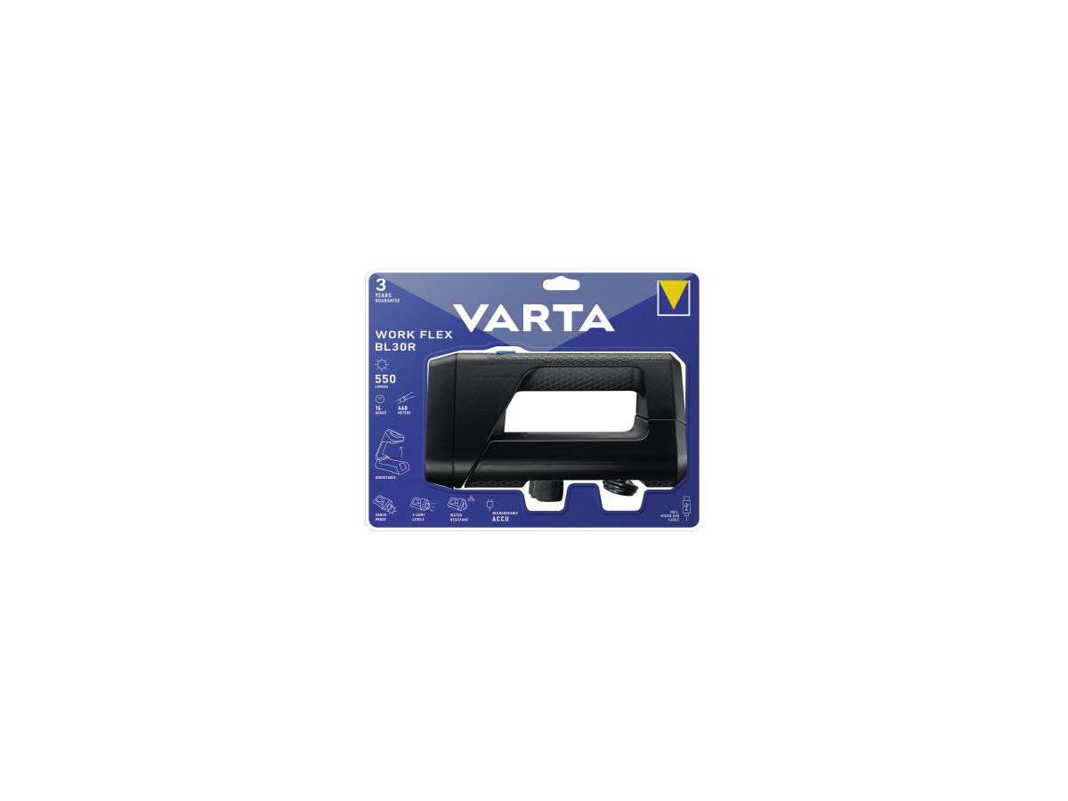 Varta Arbeitsleuchte Work Flex BL 30 R 18684101401