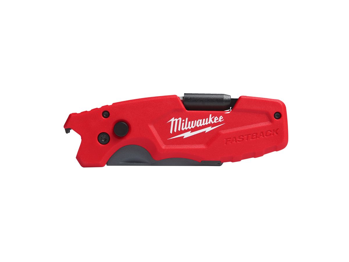 MILWAUKEE FASTBACK 6-in-1 Universal- Klappmesser mit integ 1/4" Hex-Bithalter