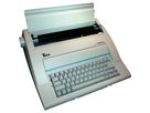 TWEN Schreibmaschine T 180 Plus 582 ohne Display portable weiß