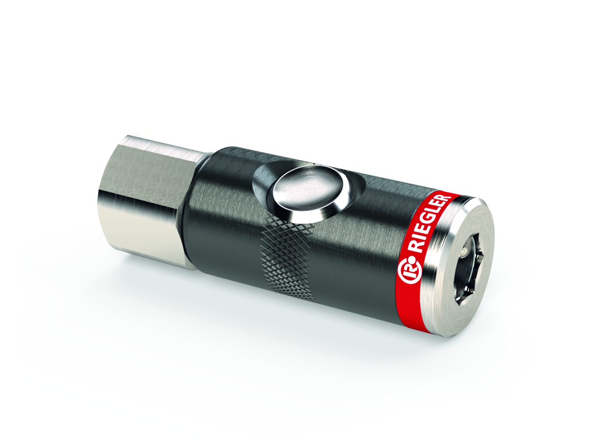 Sicherheitskuppl. NW 7,4 Druckknopf