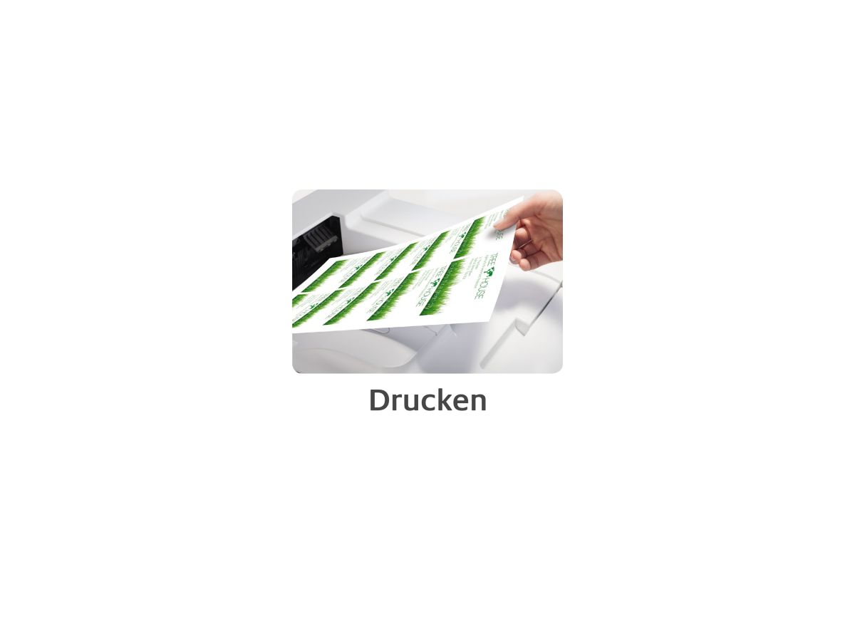 Avery Zweckform Visitenkarte C32011-10 DIN A4 weiß 10 St./Pack.