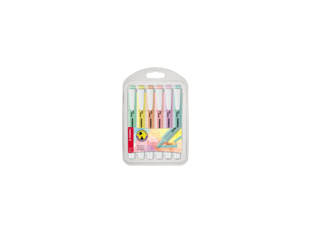 STABILO® Textmarker swing cool 275/6-08 6 St./Pack.