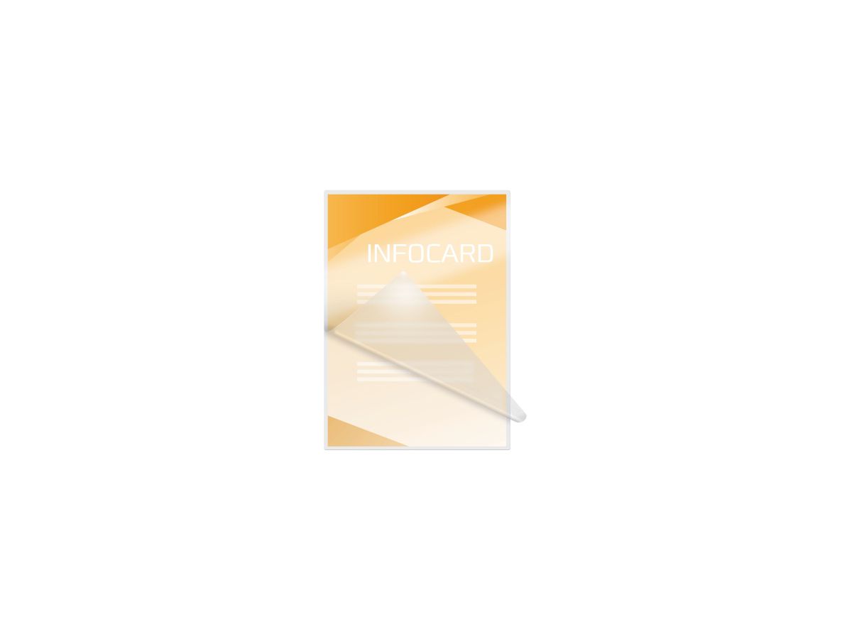 GBC Folientasche DocumentPouch 3740442 DIN A6 125mic 100 St./Pack.
