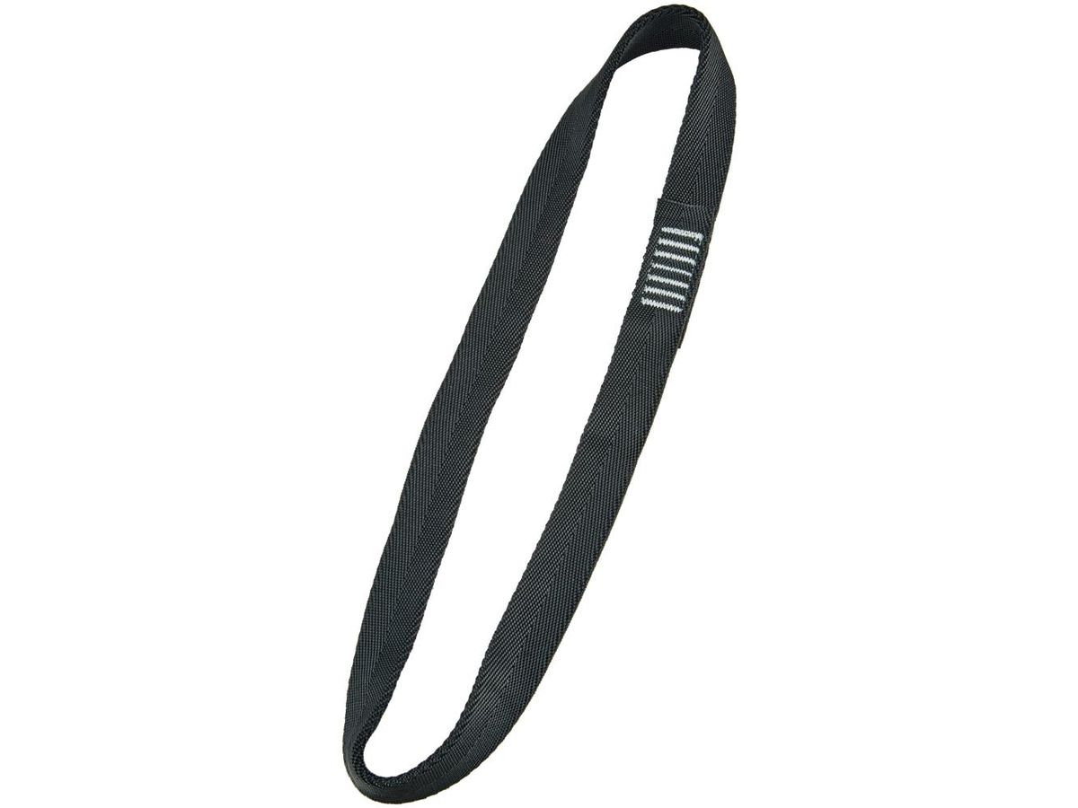 Bandschlinge Loop 35kN schwarz 0,8m, 25mm breit