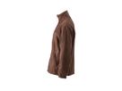 JN Full-Zip Fleece JN044 100%PES, brown, Größe L