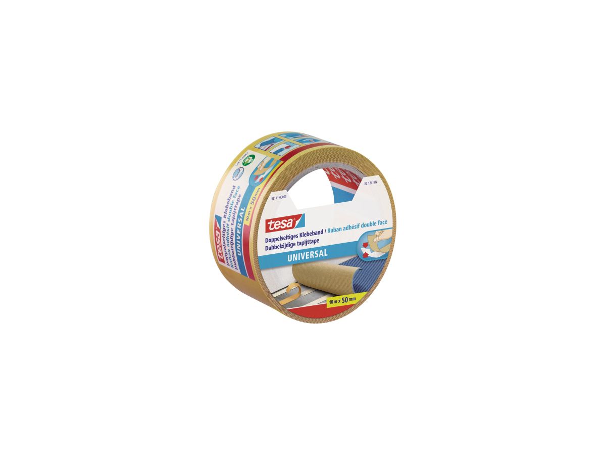 tesa Klebeband Universal 56171-00003 doppels. 50mmx10m