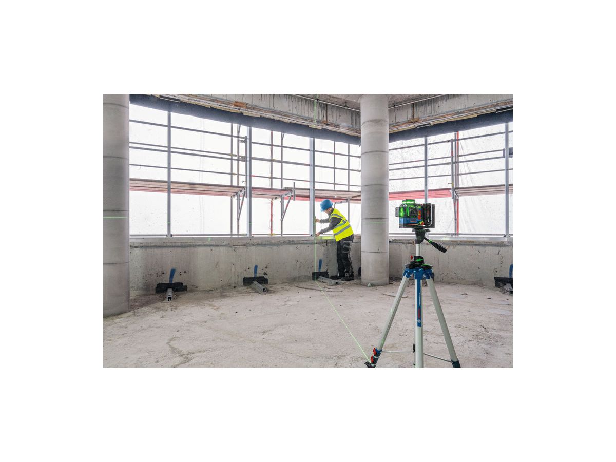 BOSCH EXPERT Linienlaser EXLL18V-120-33CG DK20, Akku, Ladegerät