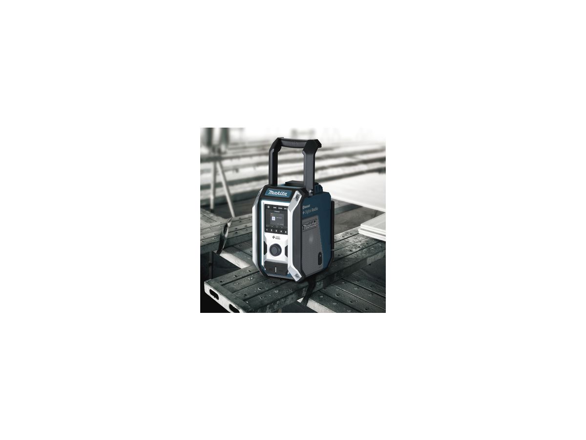 Makita Akku Baustellenradio DMR115 DMR 115, DAB+, AUX, USB, BT, Subwoofer