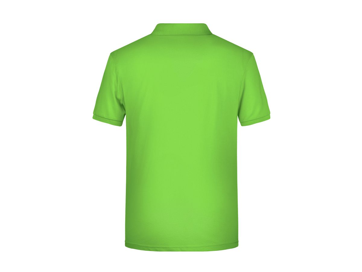 JN Men's Basic Polo 8010 lime-green, Größe M
