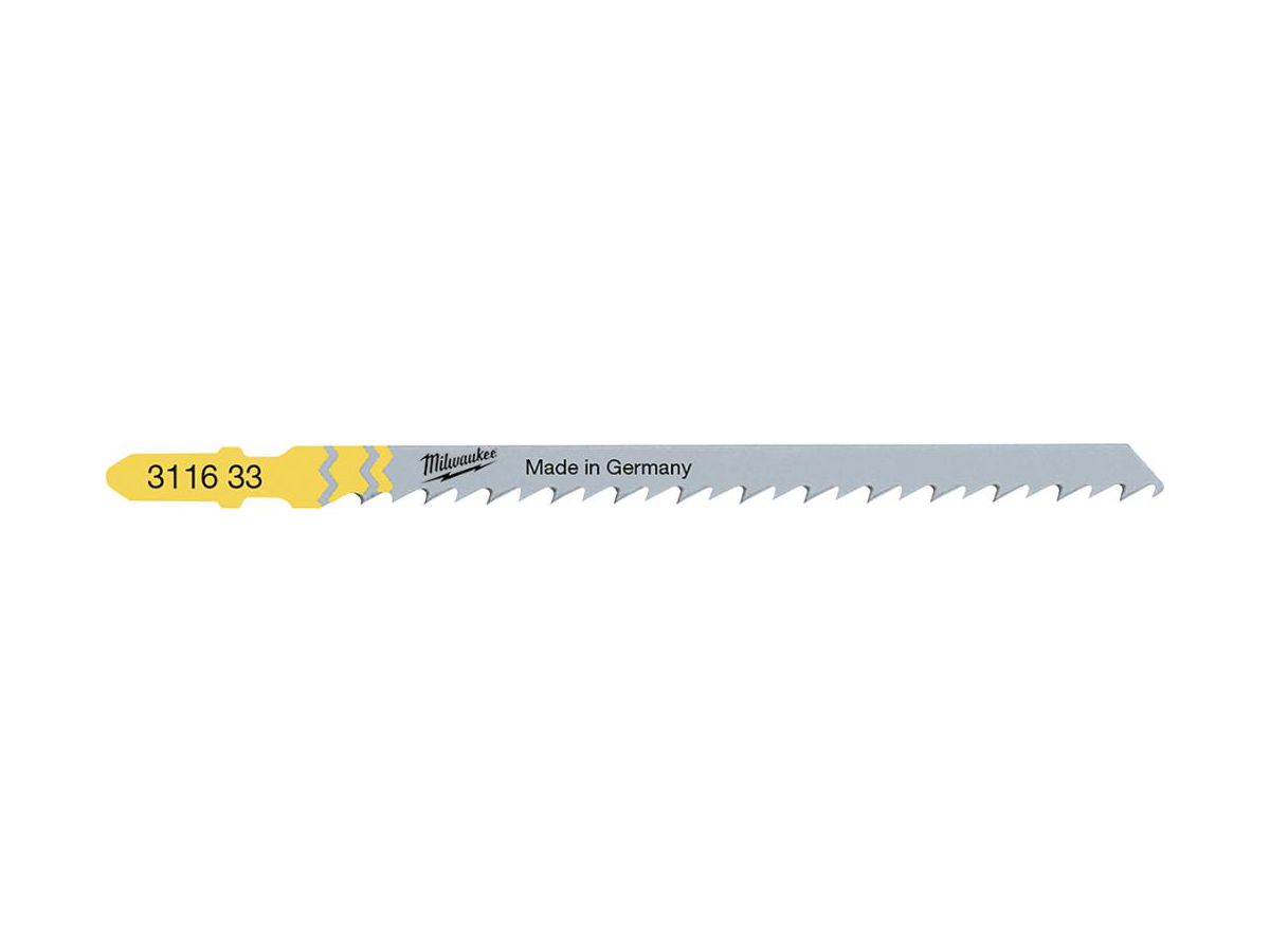 MILWAUKEE Stichsägeblatt T344D 105 x 4 mm Holz schnelle Schnitte