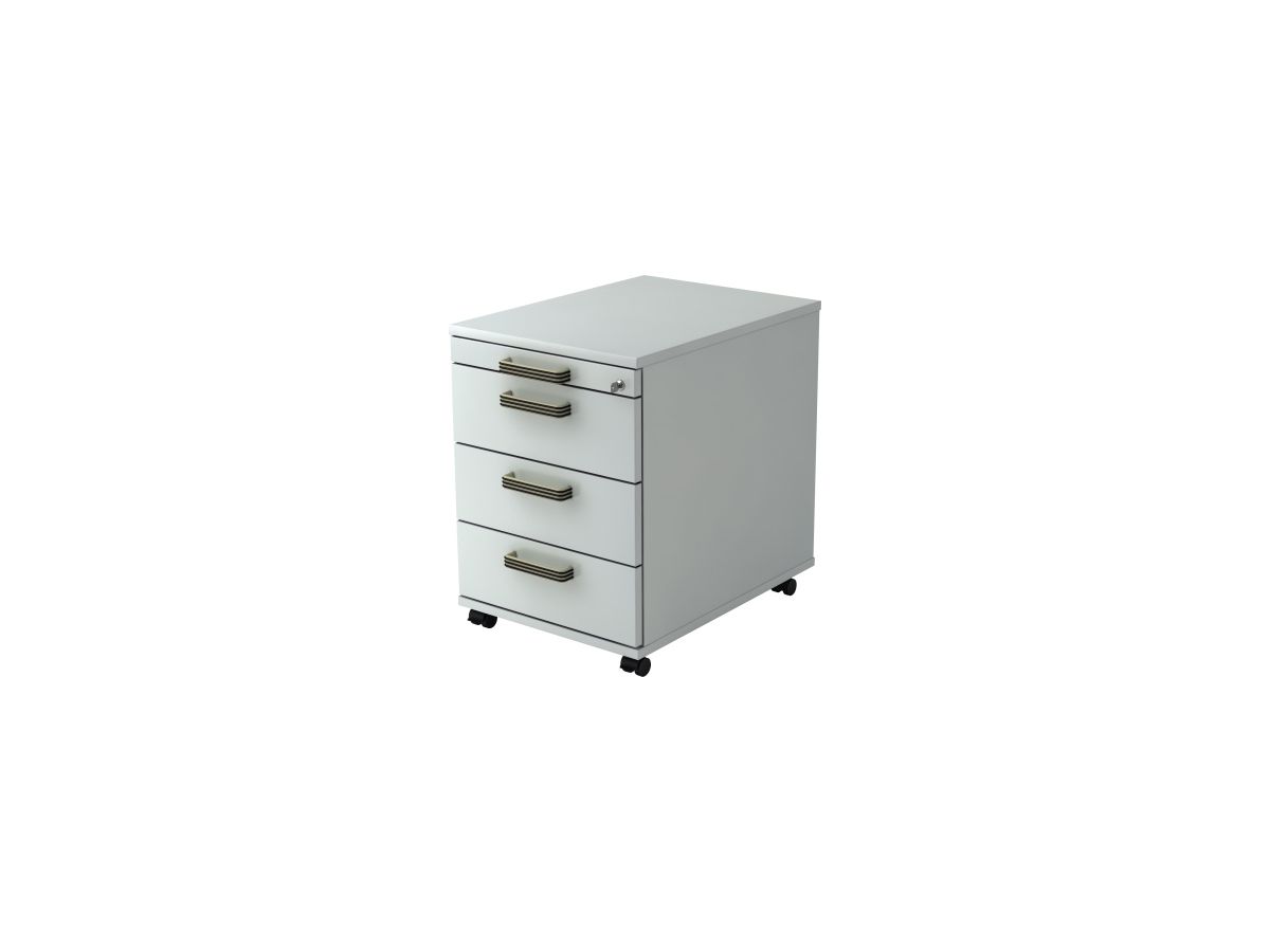Rollcontainer AC30SG 60 tief, grau