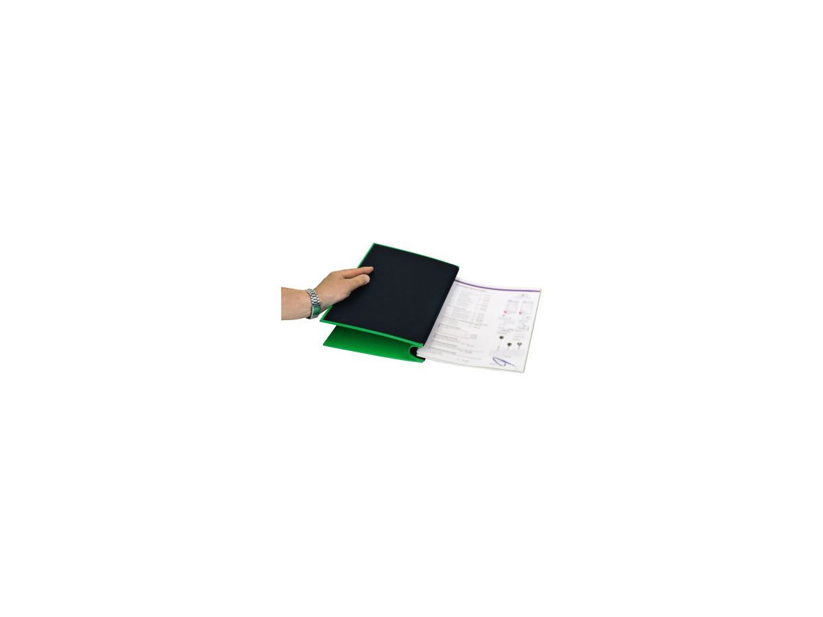 Veloflex Klemmbinder VELOCOLOR 4944341 DIN A4 grün