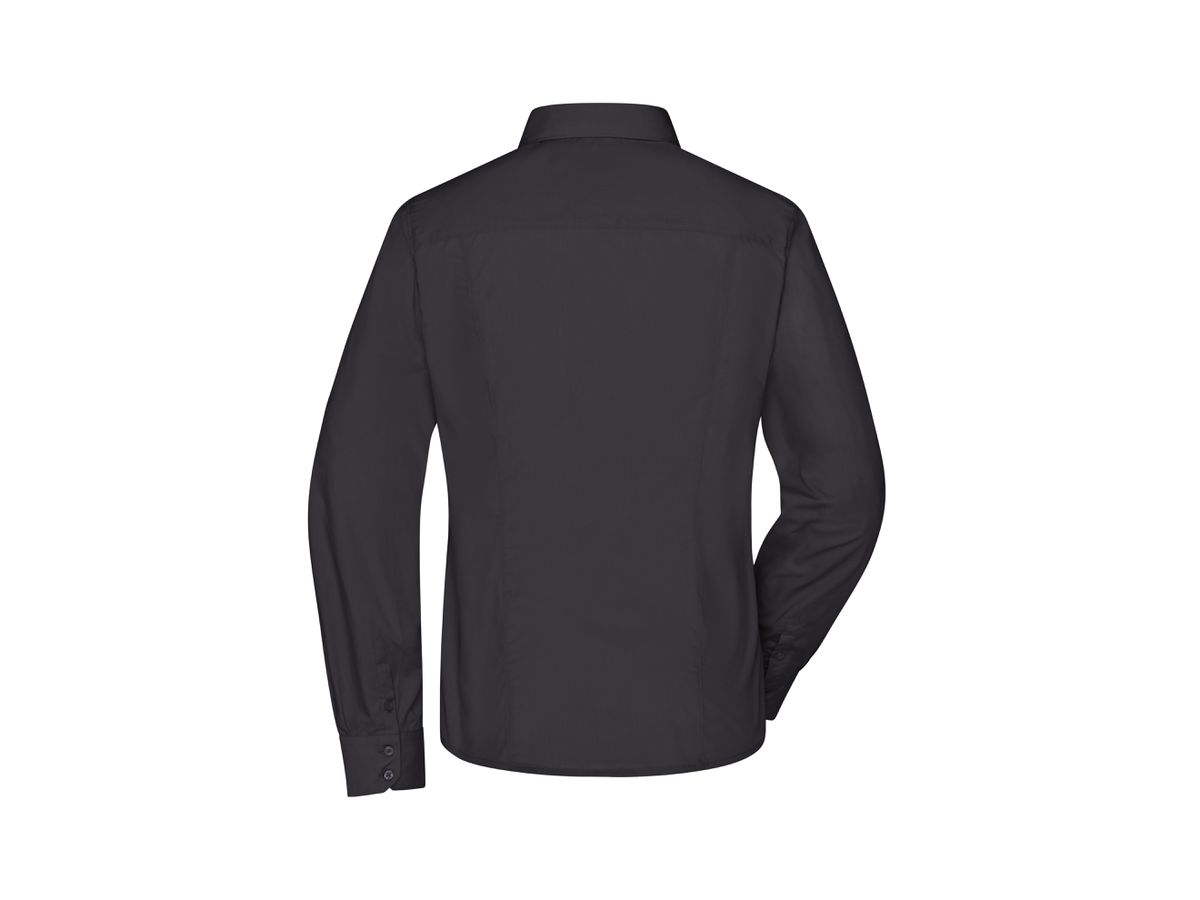 JN Damen Business Shirt JN641 black, Größe XL