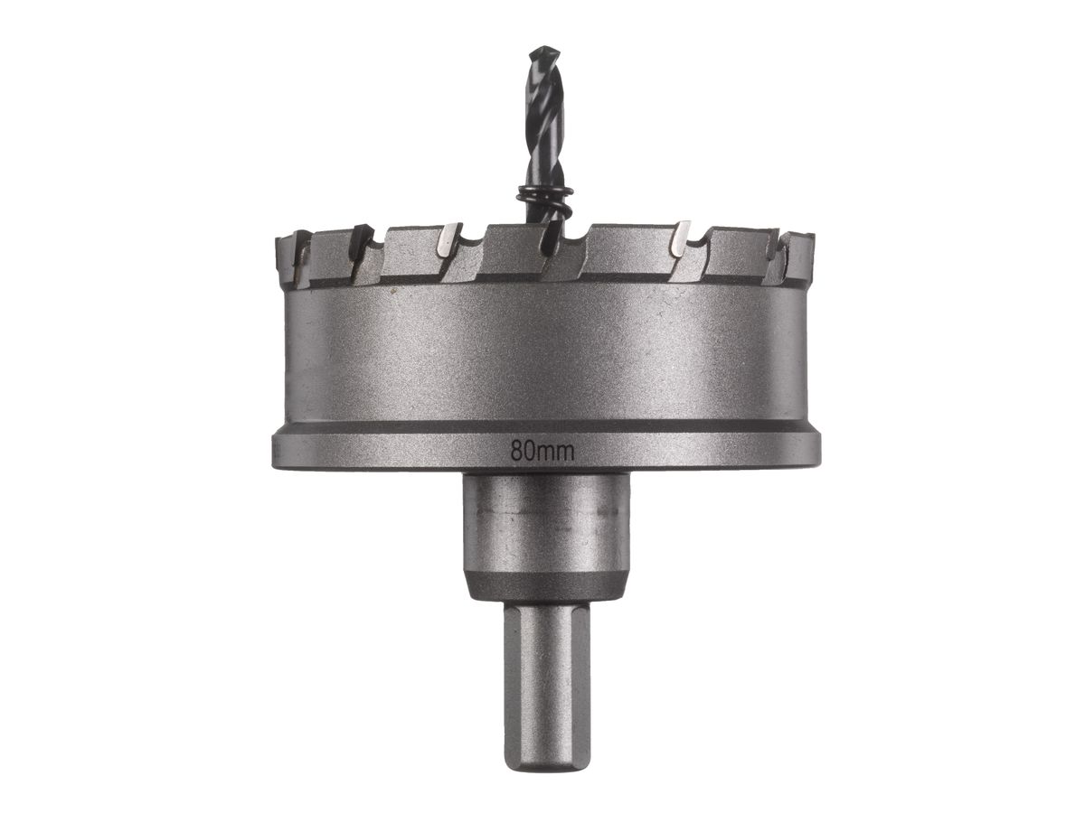 MILWAUKEE TCT Lochsäge HM-bestückt 80 mm, einteilig