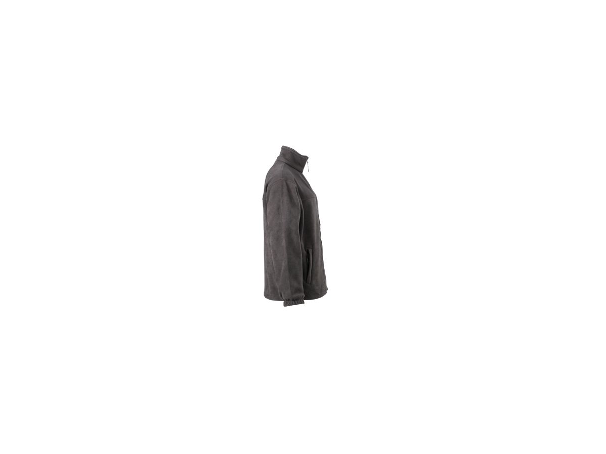 JN Full-Zip Fleece JN044 100%PES, dark-grey, Größe S