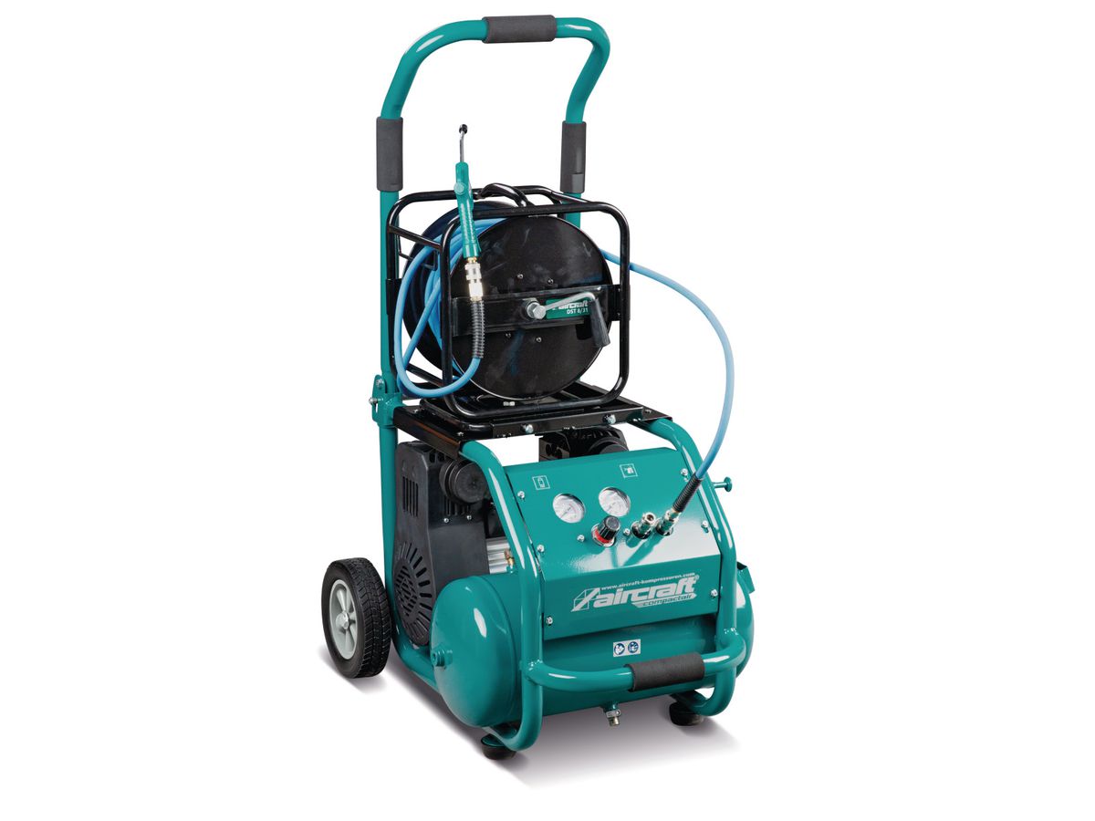 AIRCRAFT Mobiler Kolbenkompressor Compact-Air 320/24 OF E, ölfrei