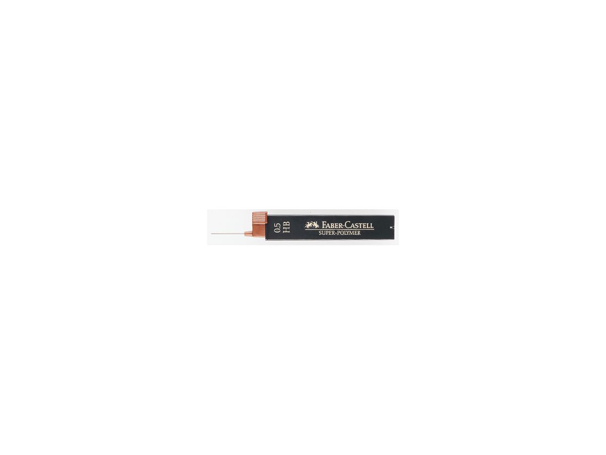 Faber-Castell Feinmine SUPER POLYMER 120500 HB 12 St./Pack.