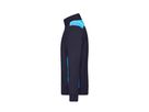 JN Herren Sweat-Jacke JN870 navy/turquoise, Größe XS