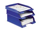 Leitz Briefablage Flach Plus 52370035 DIN A4 stapelbar PS bl