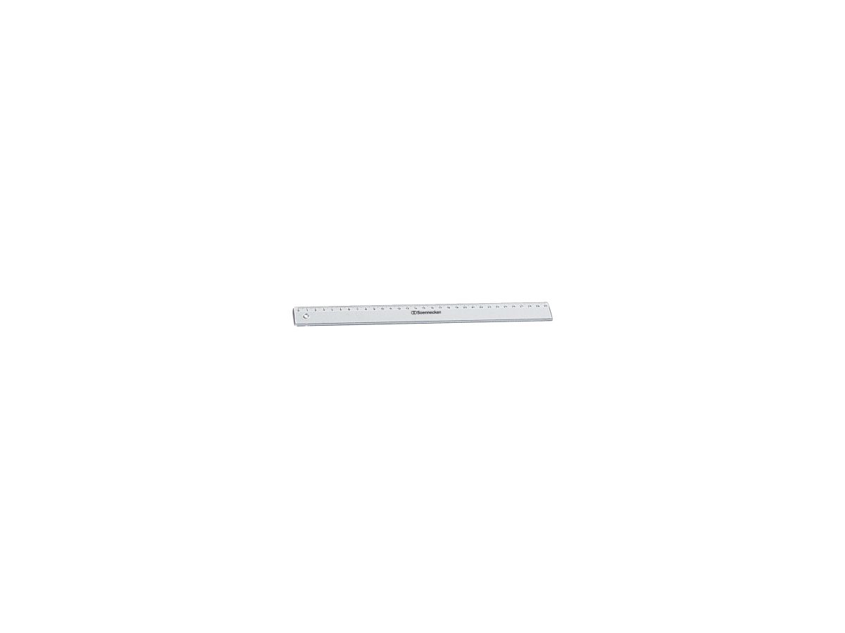 Soennecken Lineal 1821 30cm Kunststoff transparent