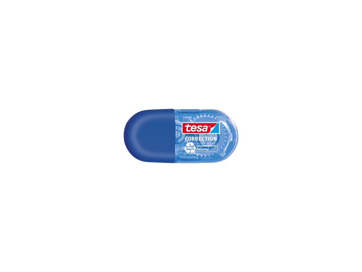 tesa Korrekturroller ecoLogo 59814-00000-00 5mmx6m blau