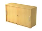 Schiebetürenschrank 1200x400x748 Buche/Buche