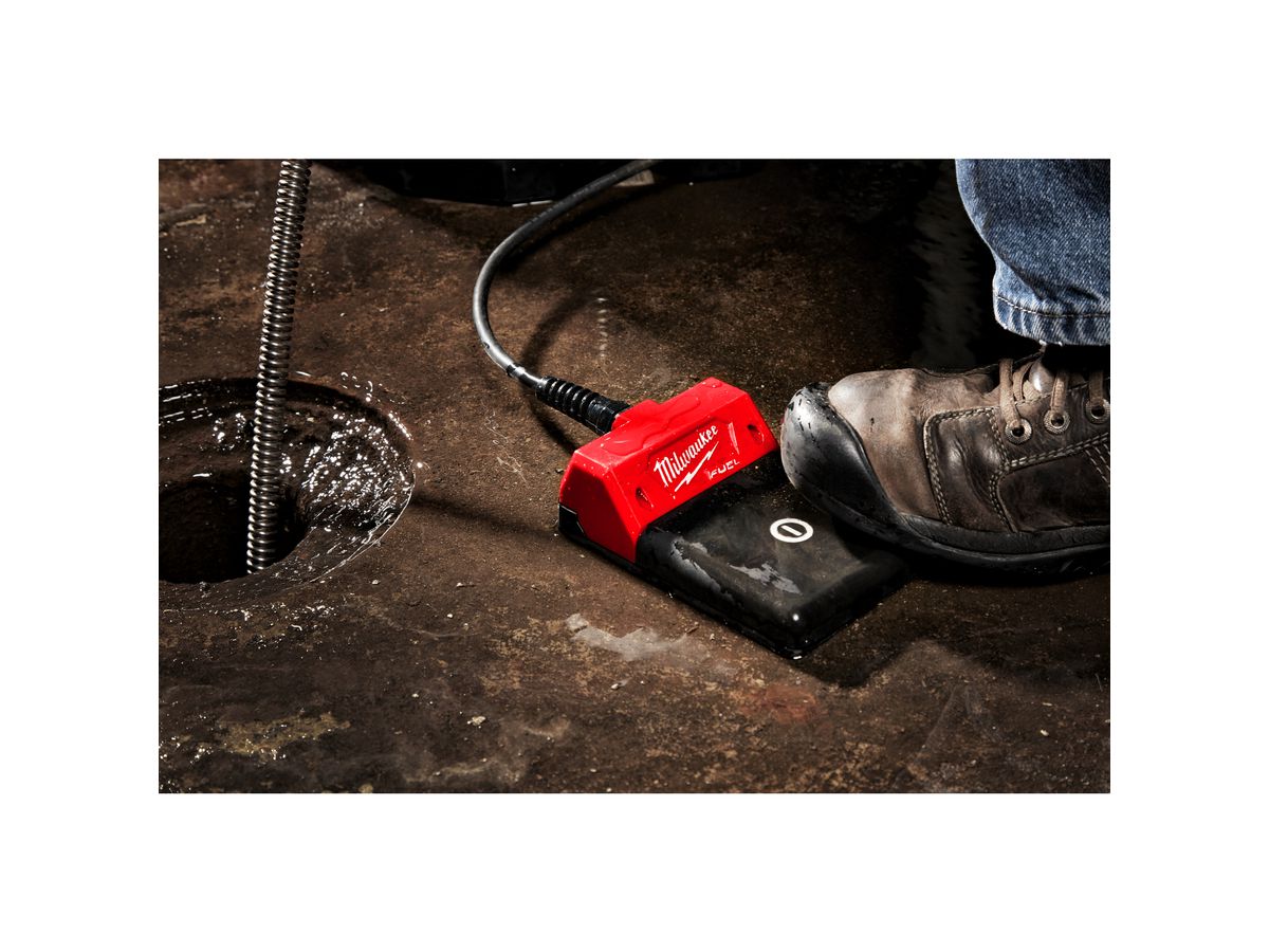 MILWAUKEE Akku-Rohrreiniger Fuel, 16 mm M18FFSDC16-502, 2x5Ah, Ladegerät, Karton