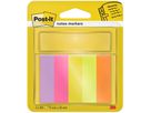 Post-it Haftstreifen Page Marker 670-5 15x50mm sortiert 5 St./Pack.