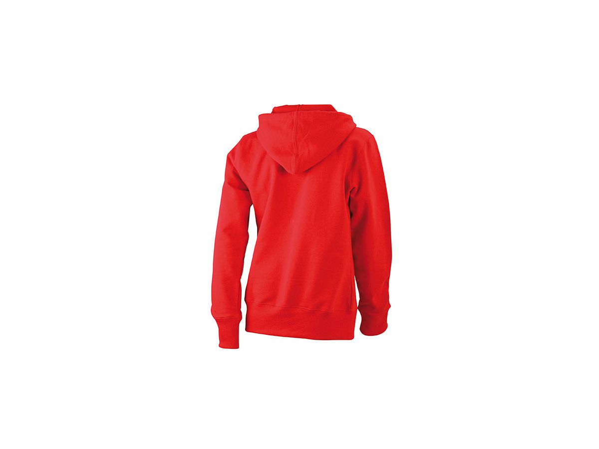 JN Ladies Hooded Jacket JN053 80%BW/20%PES, red, Größe 2XL