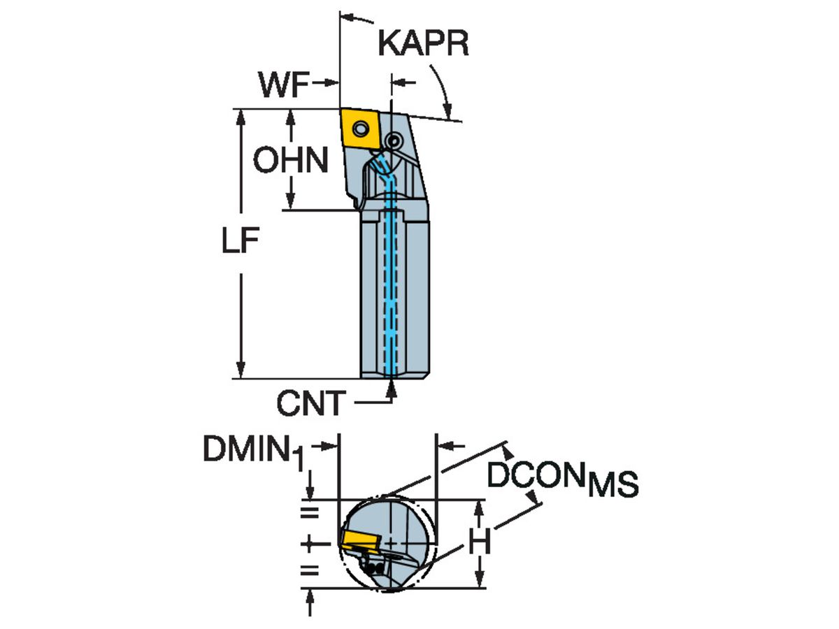 COROMANT T-Max P Bohrstange zum Drehen