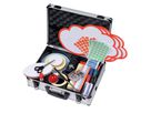 Franken Moderationskoffer UMMK 43x12x32cm Aluminium silber