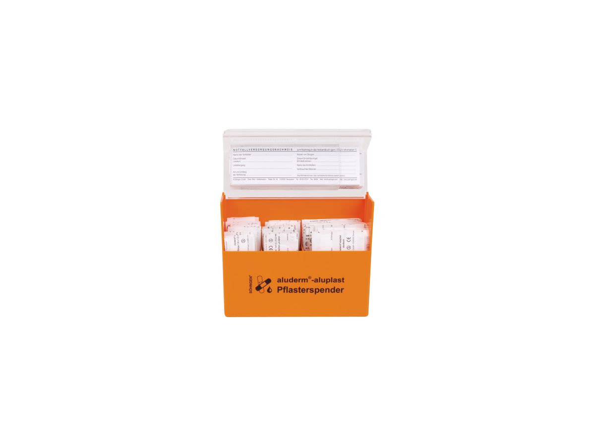 PFLASTERSPENDER ALUDERM- ALUPLAST, ORANGE
