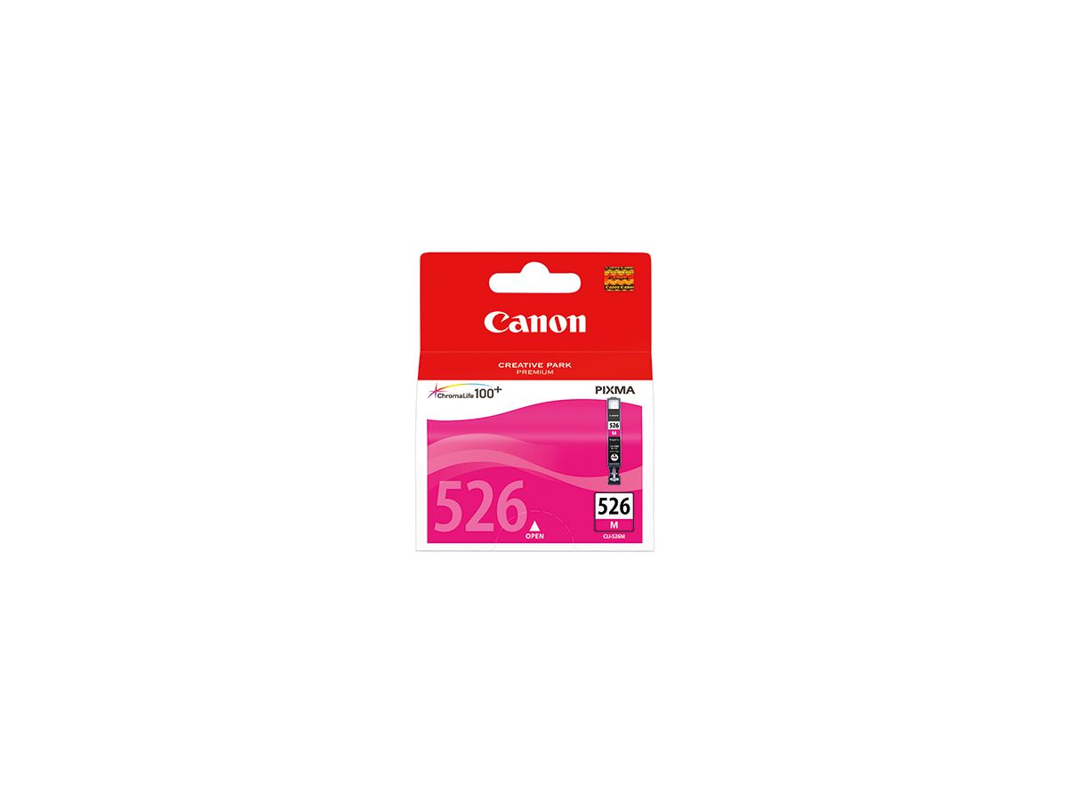 Canon Tintenpatrone CLI526M 4542B001AA 520Seiten 9ml magenta