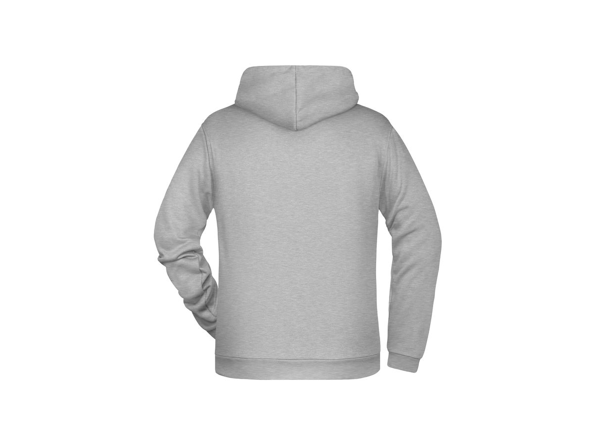 JN Promo Hoody Man JN796 grey-heather, Größe M