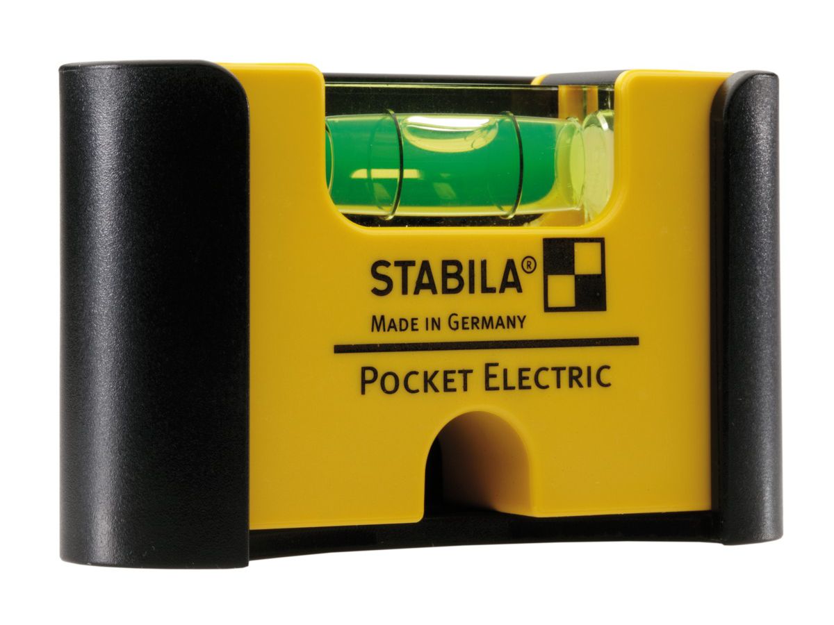 Mini spirit level Pocket Electric 7cm SB Stabila