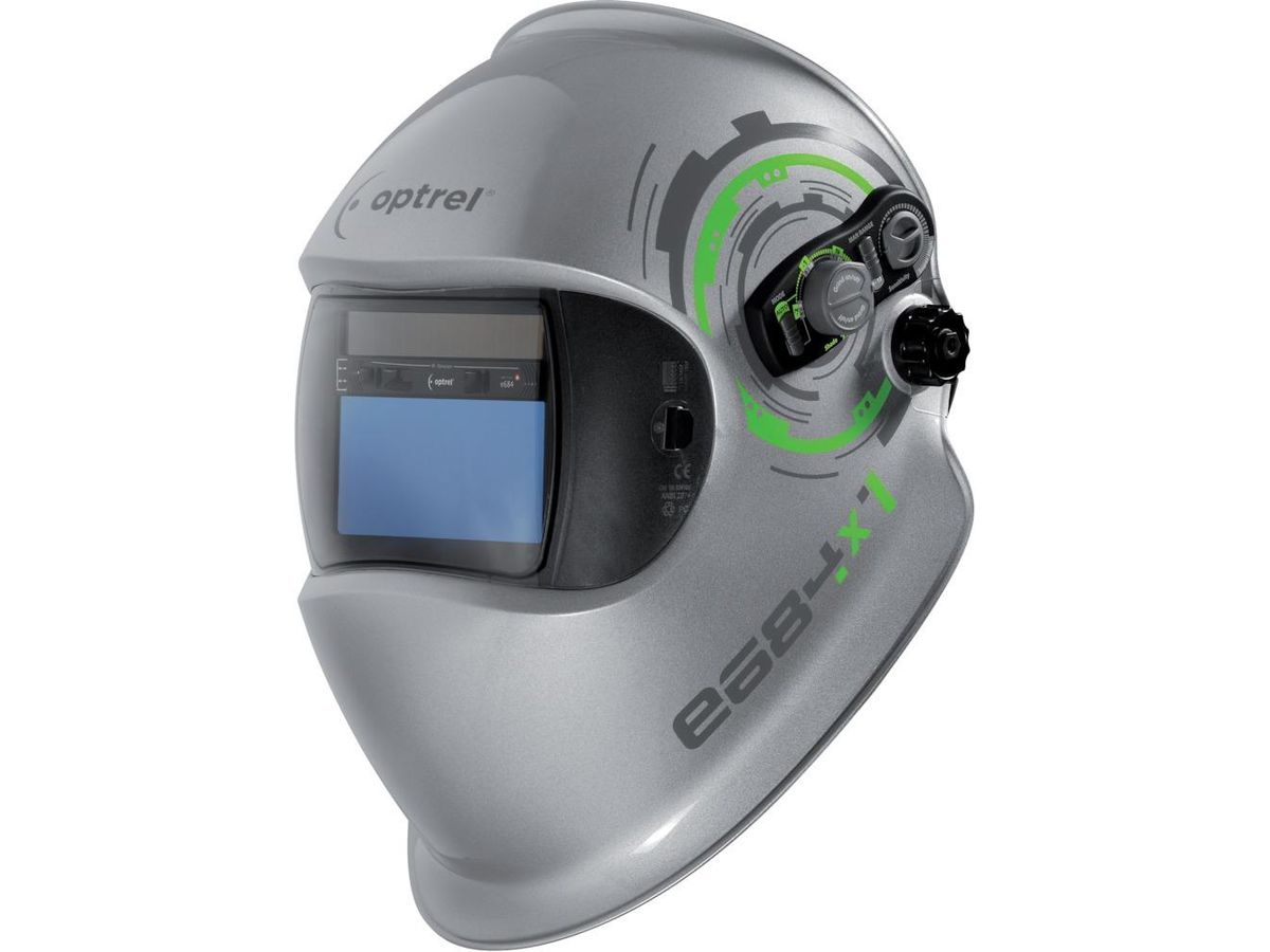 Optrel e684 - silber Schweißschutzhelm