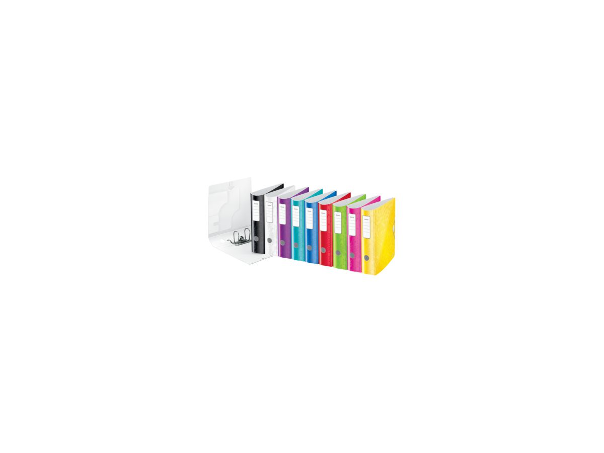 Leitz Ordner Active WOW 11060054 DIN A4 82mm Polypropylen grün