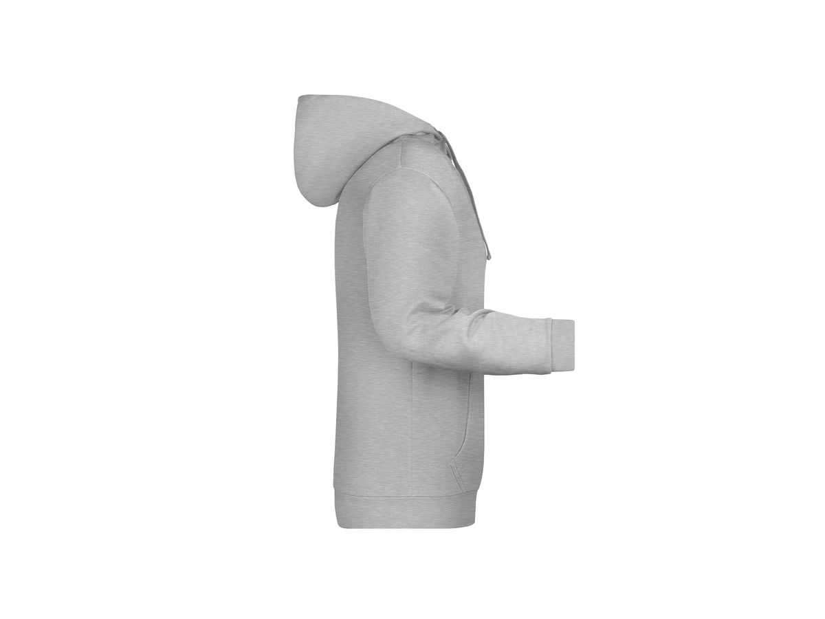 JN Promo Hoody Man JN796 grey-heather, Größe 5XL