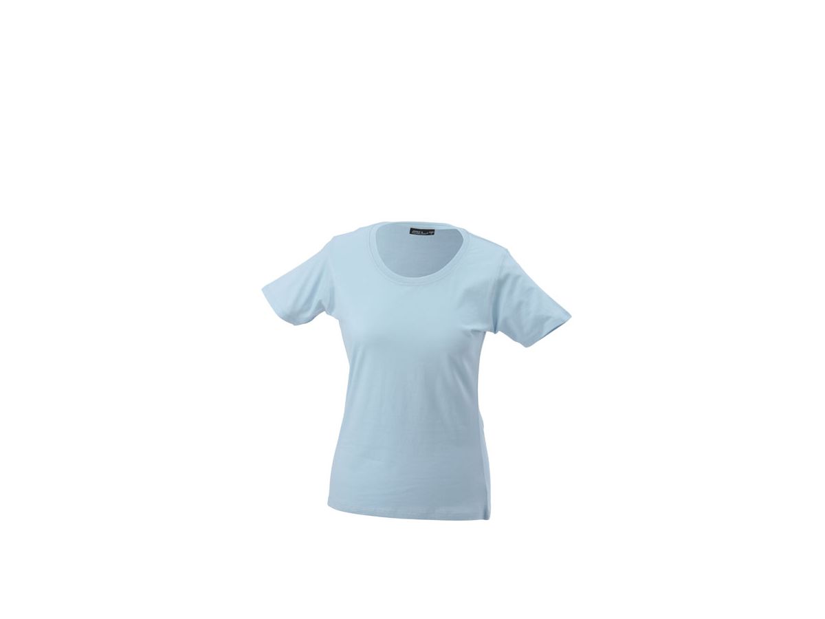 JN Workwear-T Women JN802 100%BW, light-blue, Größe S