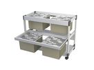 DURABLE Hängemappenwagen TROLLEY 200 MULTI DUO 379210 lichtgrau