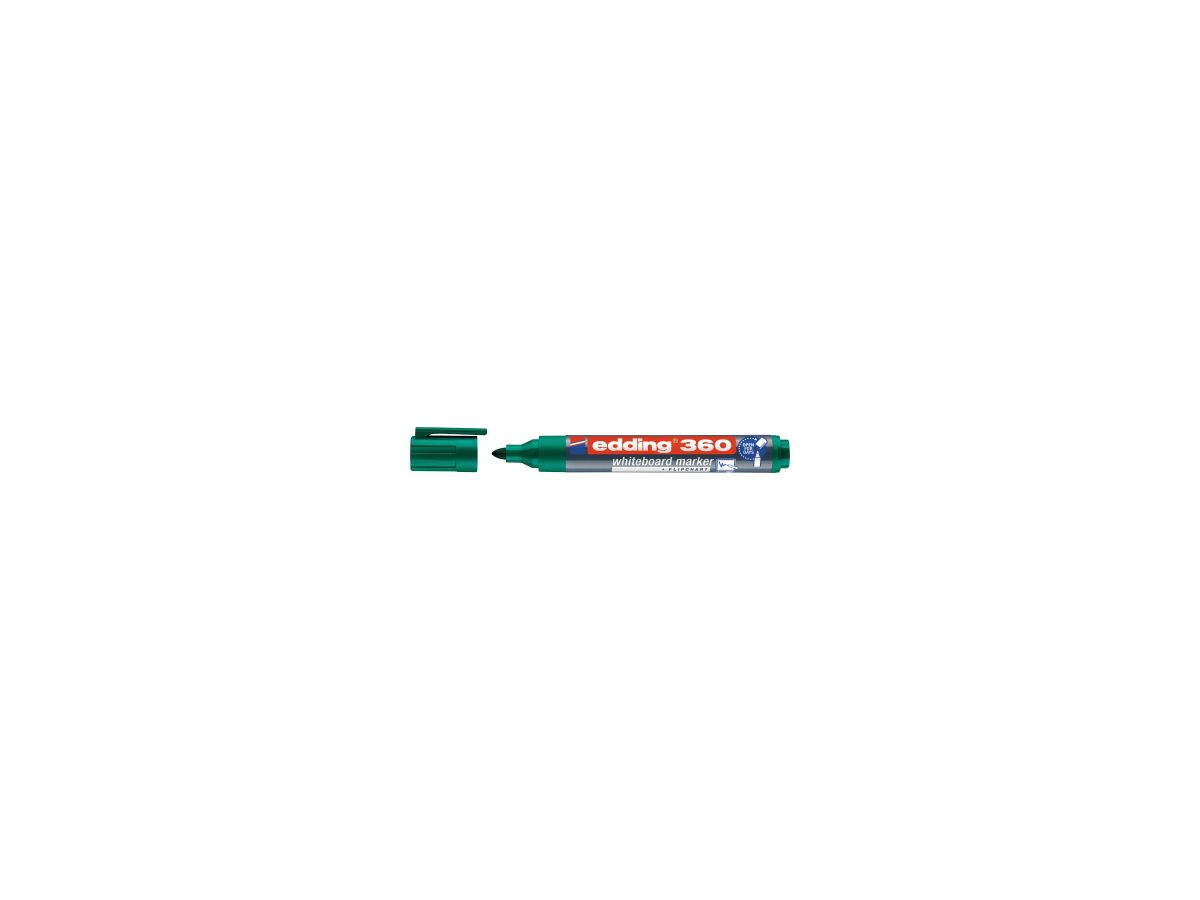 edding Boardmarker 360 4-360004 1,5-3mm Rundspitze nachfüllbar gn