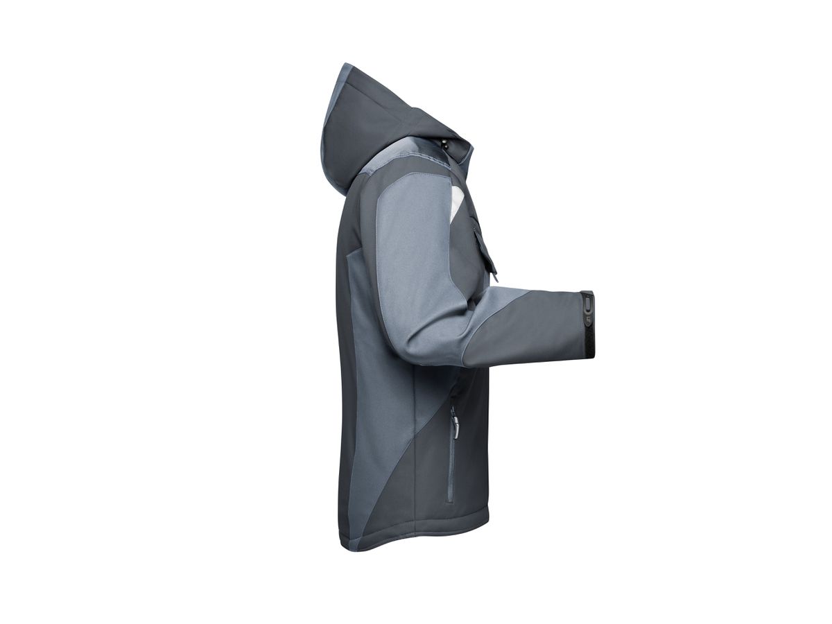 JN Craftsmen Softshell Jacket JN824 100%PES, black/carbon, Größe XL