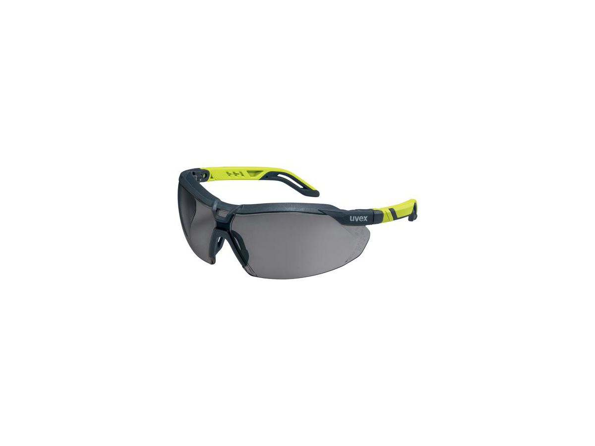 UVEX Schutzbrille  9183.281 i-5 grau sv exc. anthrazit/lime