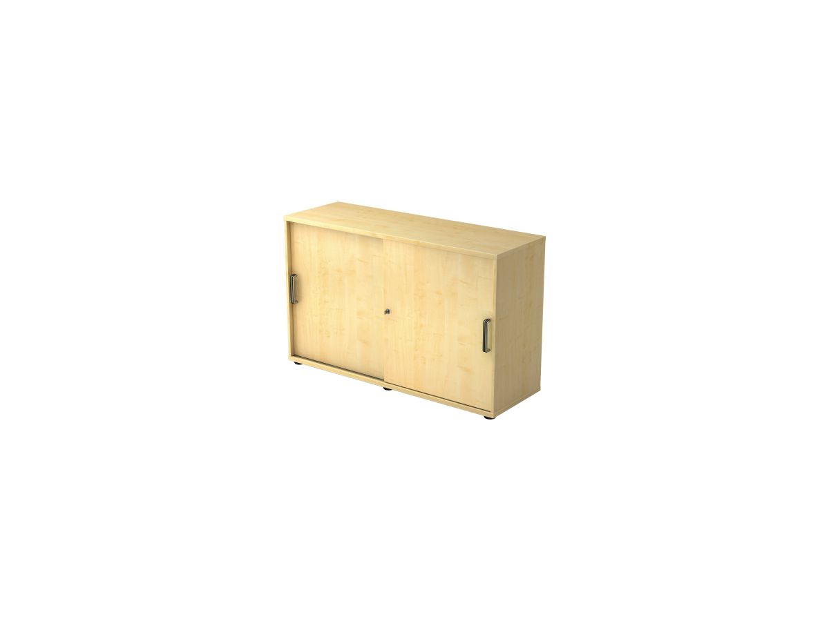 Schiebetürenschrank 120x40x74,8cm Ahorn