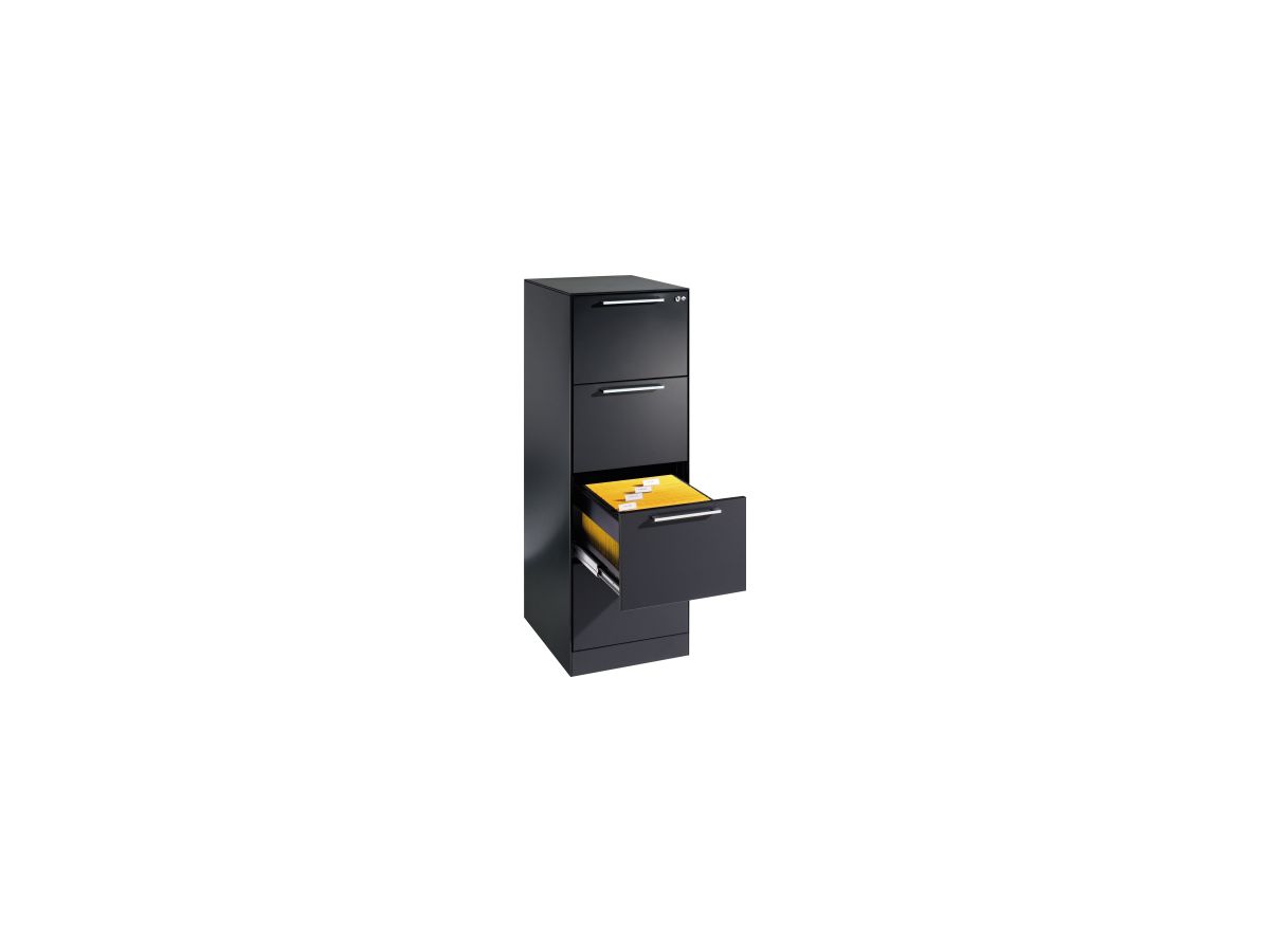 C+P Hängeregistraturschrank Asisto 146225411S10038 A4 1bahnig sgr/sgr
