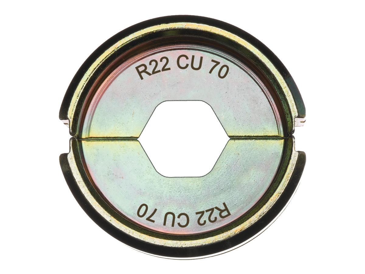 MILWAUKEE Presseinsatz für hydraulisches Akku-Presswerkz R22 Cu 70 Rohrkabelschuh