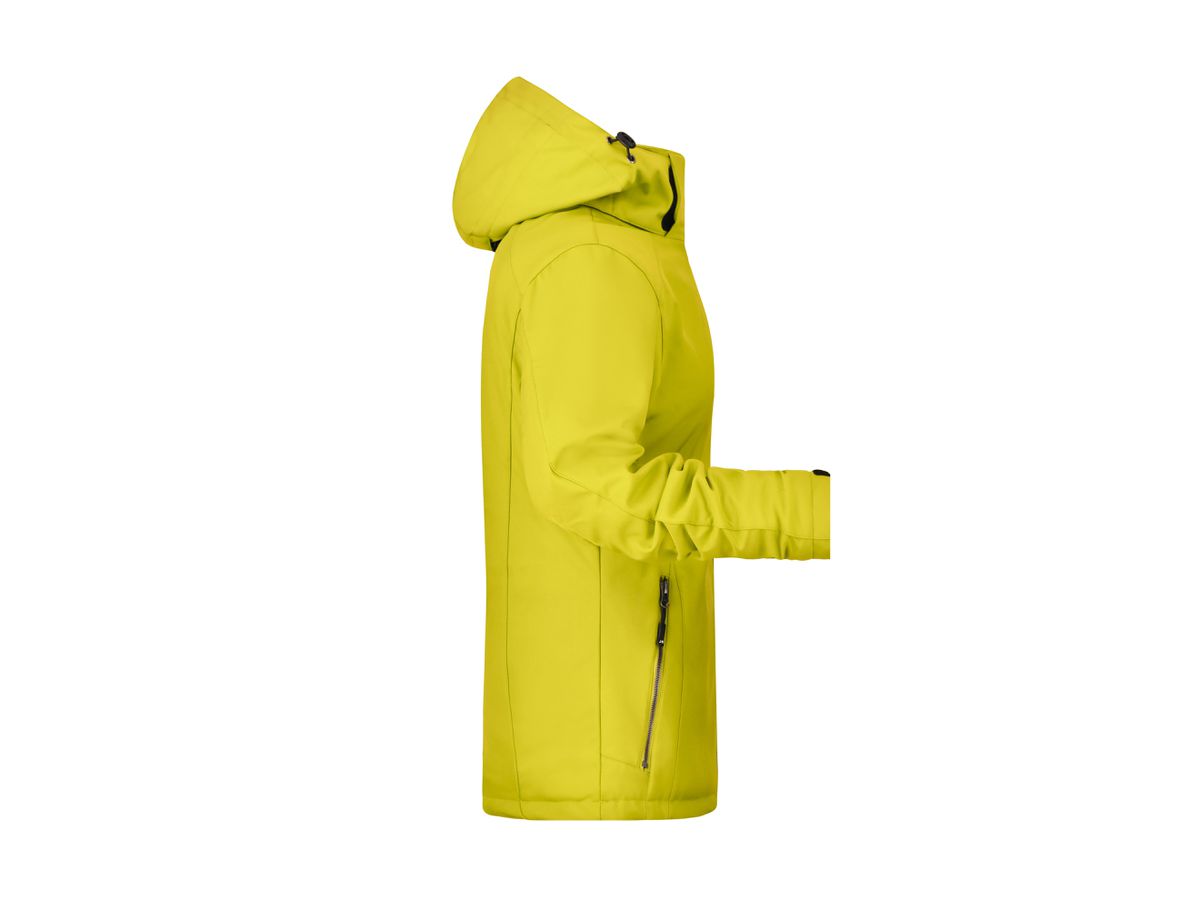JN Ladies Wintersport Jacket JN1053 92%PES/8%EL, yellow, Größe 2XL