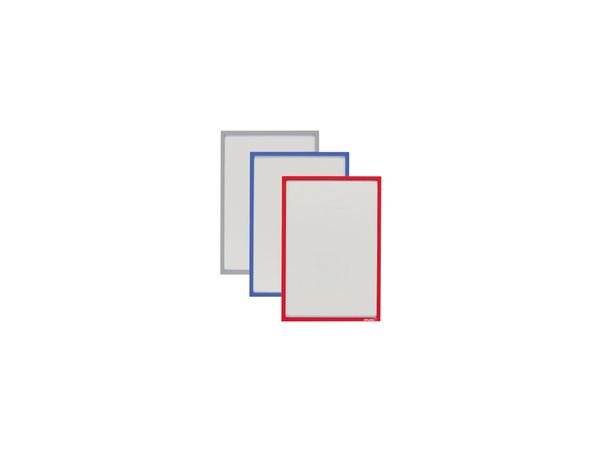 Ultradex Infotasche 889007 DIN A4 magnetisch blau 5 St./Pack