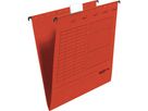 Falken Hängemappe  80002496 A4 seitlich offen Kraftkarton rot
