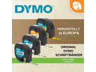 DYMO Schriftbandkassette LetraTag S0721620 12mmx4m sw auf ge
